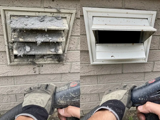 Professional dryer exhaust vent cleaning by North Reading Dryer Vent Cleaning in North Reading