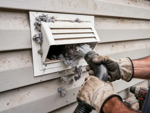 Professional dryer vent cleaning by North Reading Dryer Vent Cleaning in North Reading