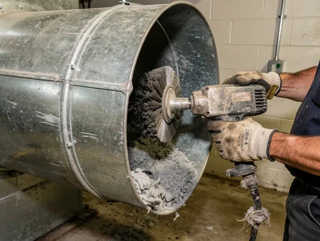 Industrial-grade dryer vent cleaning by North Reading Dryer Vent Cleaning in North Reading
