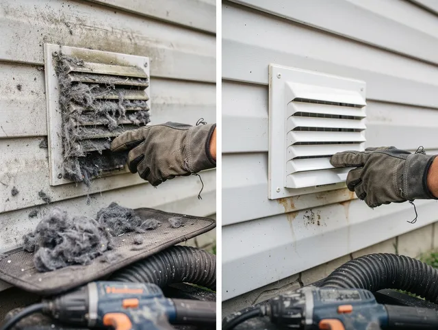 Residential dryer vent cleaning by North Reading Dryer Vent Cleaning in North Reading